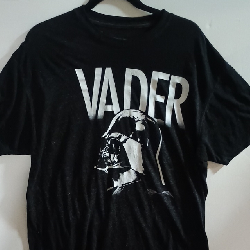 Star Wars Black and White Vader Tee